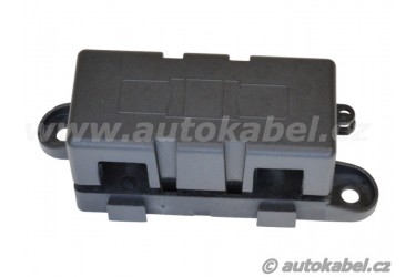 Držák páskové pojistky MEGAVAL nástěnný s krytkou Držák páskové pojistky MEGAVAL nástěnný s krytkou